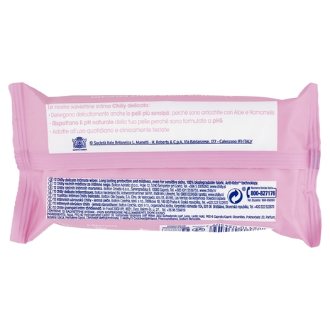 Chilly delicato Salviettine Intime 12 pz